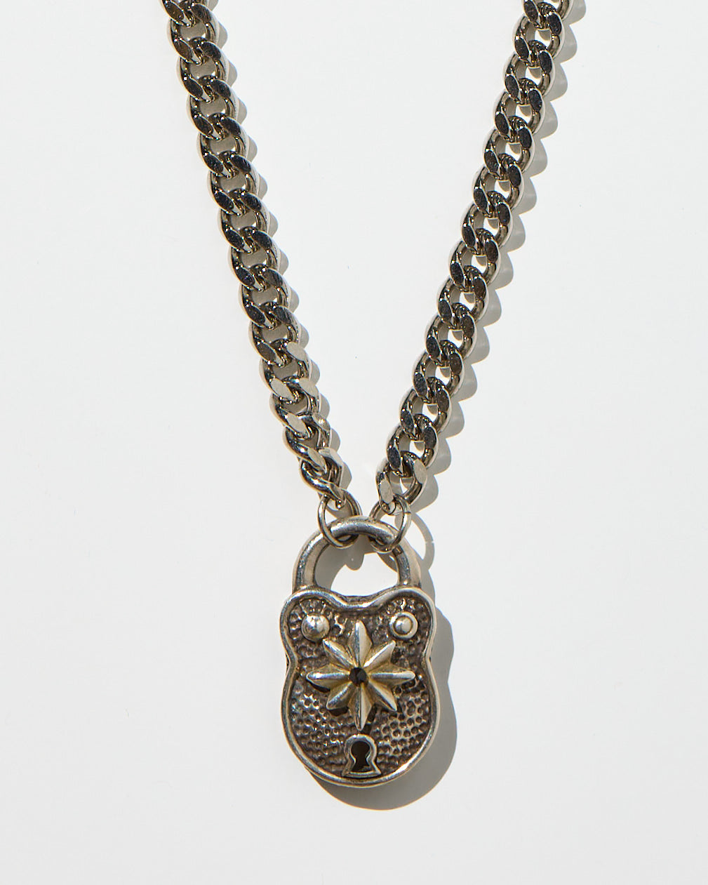 True North Padlock Necklace