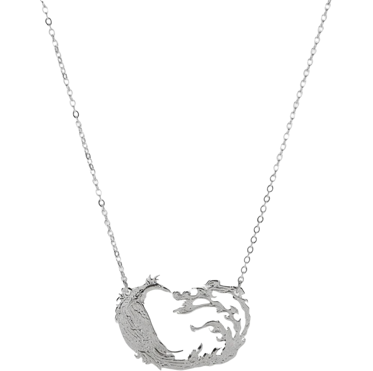 Silver Pheonix Necklace
