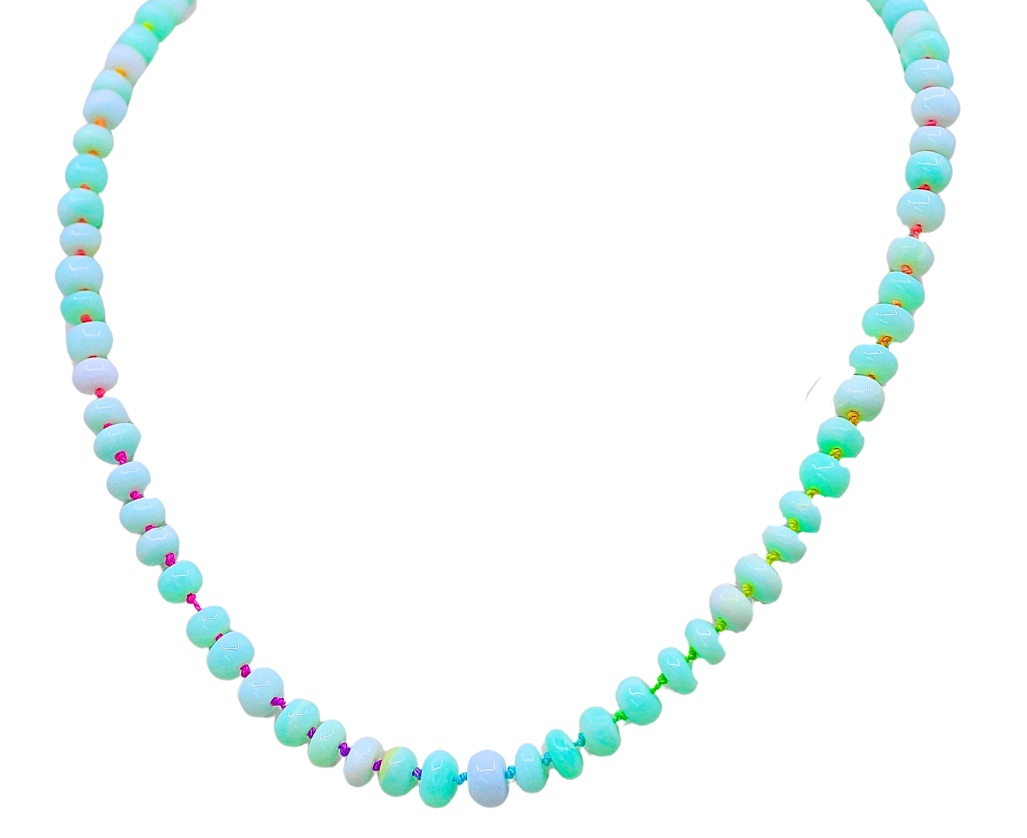 Electric Opal Necklace