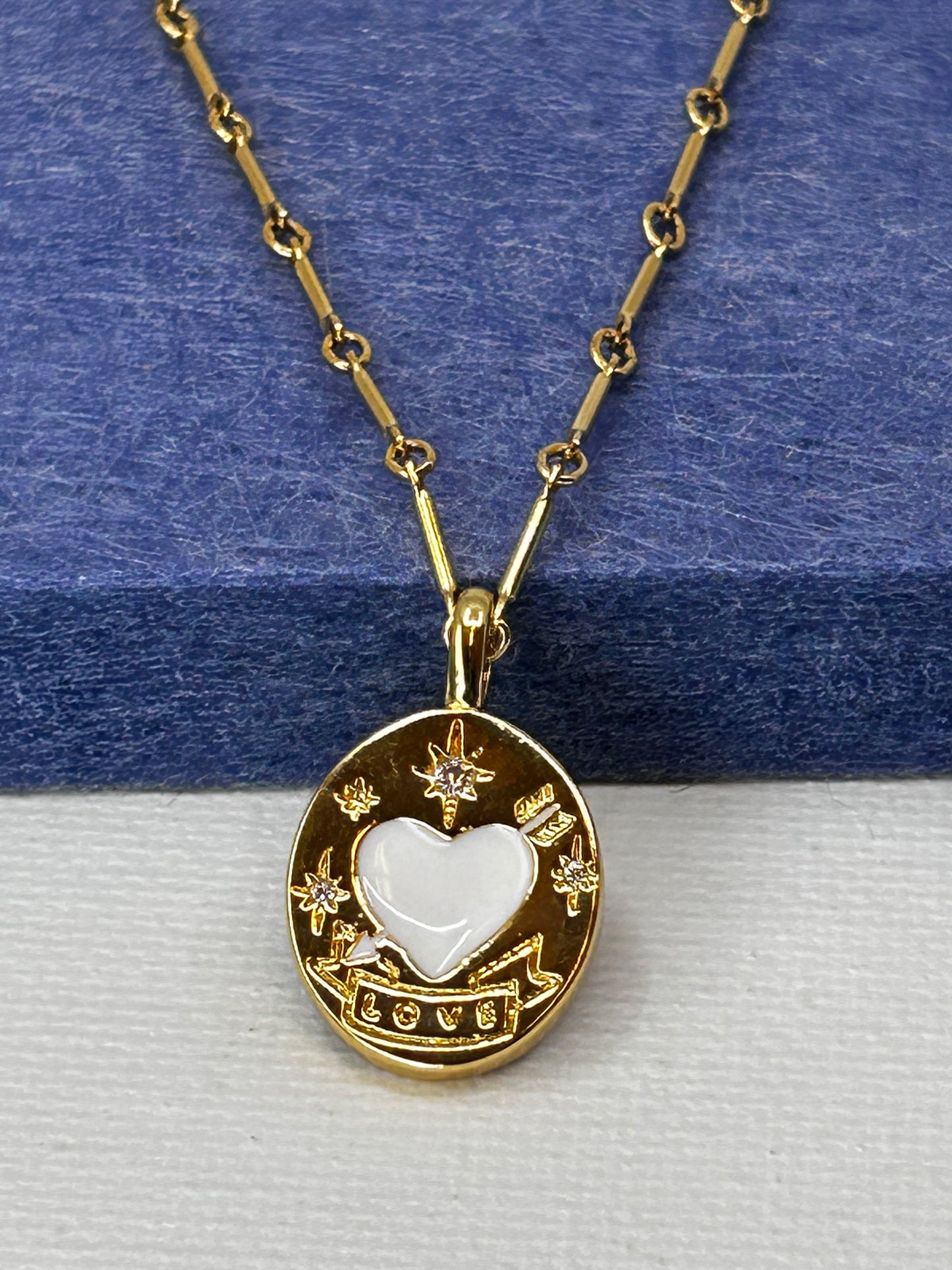 Love Necklace White