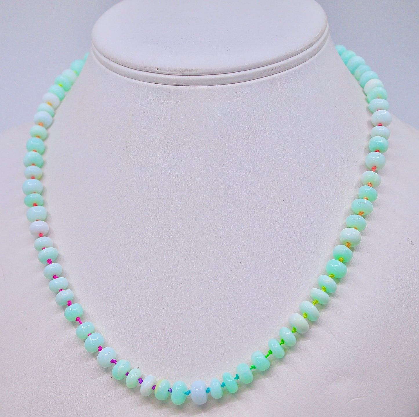 Electric Opal Necklace