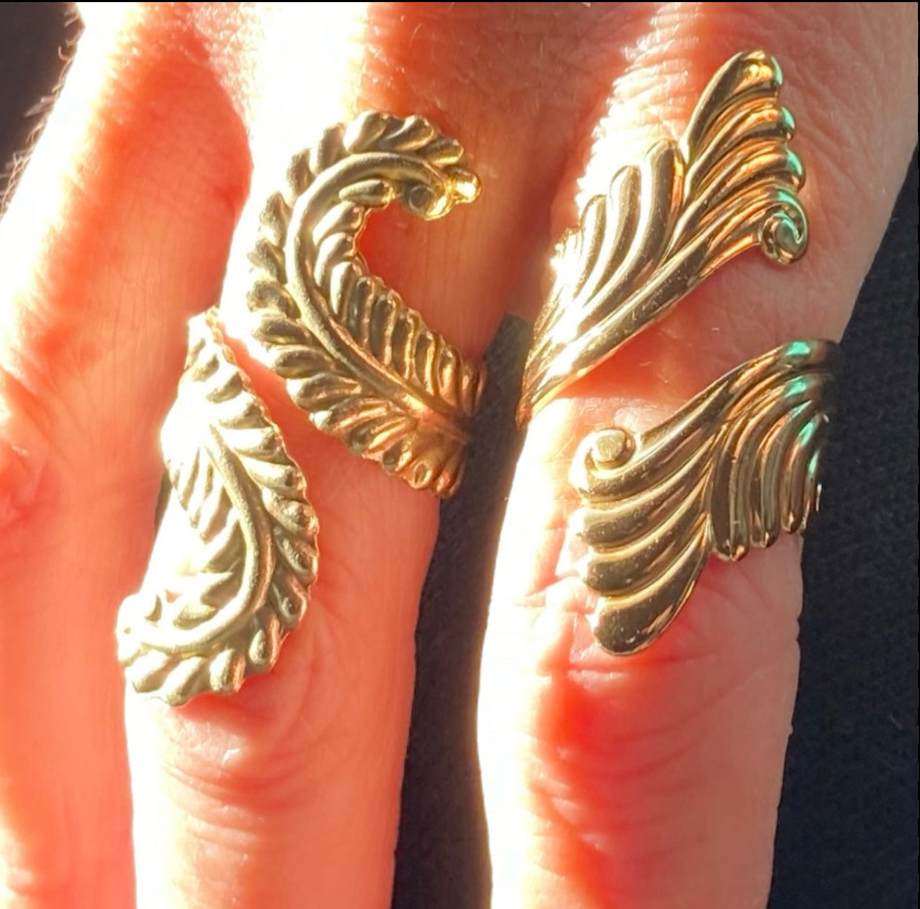 Silver Vine Ring