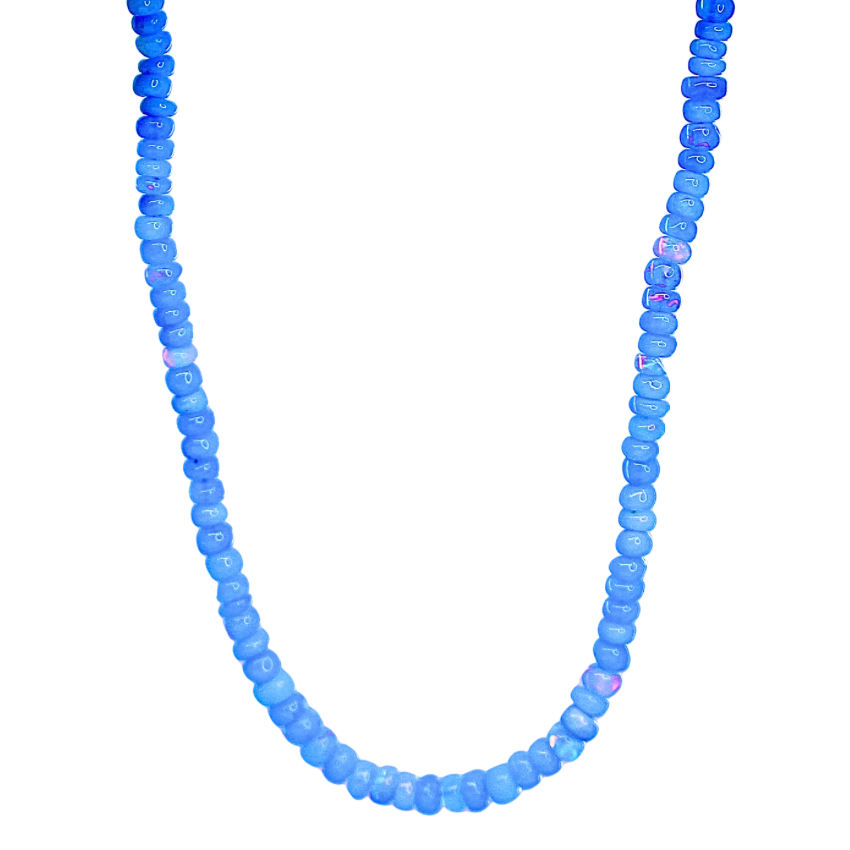 Blue Opal Necklace