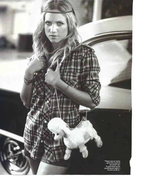 Brittany Snow + Sienna Necklace + Fern Ring