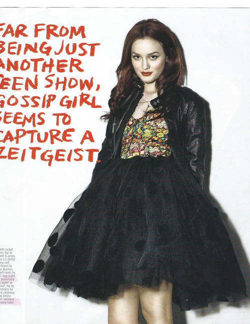 Leighton Meester — Nylon Magazine + Dolly Necklace