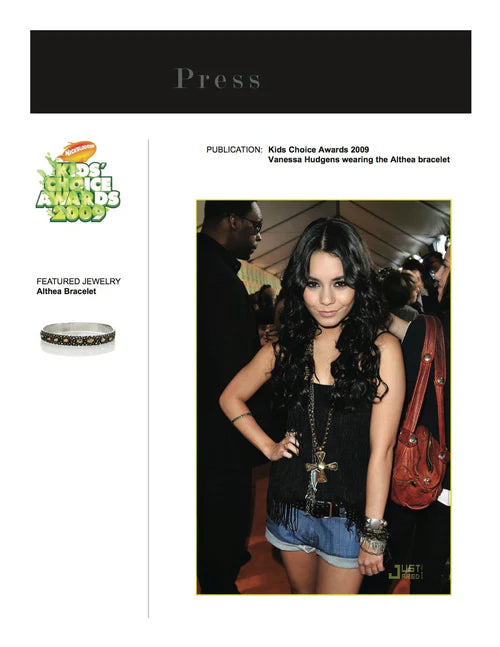 Vanessa Hudgens + Stingray Bangle