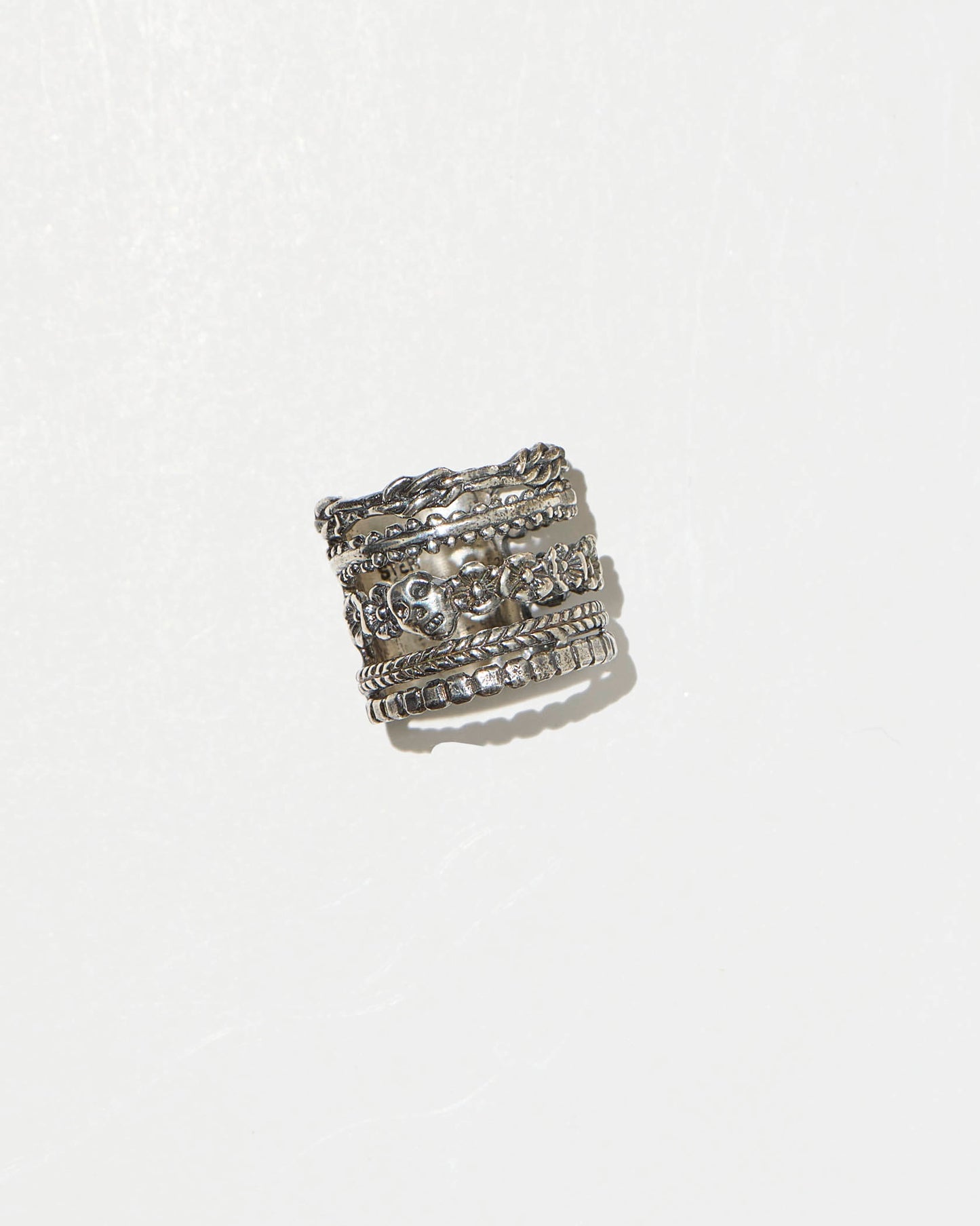 Stacking Skull Ring