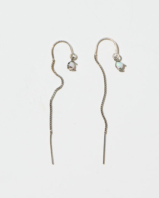 Opal Threader Earrings