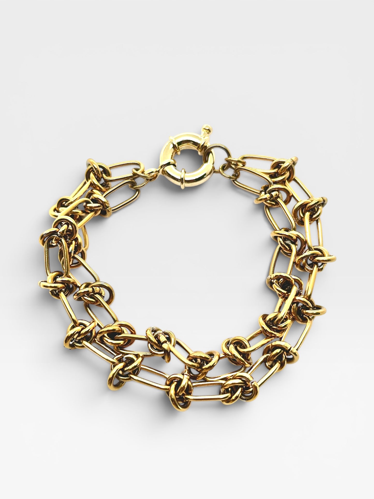 Knotted Chain Bracelet