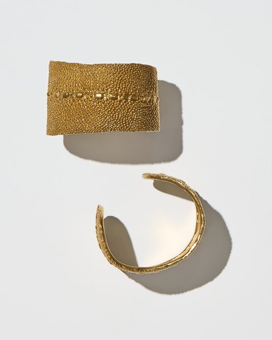 Brass Stingray Cuff Bracelet