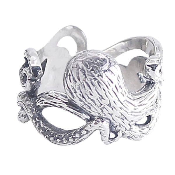 Silver Octopi Ring