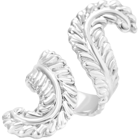 Silver Vine Ring