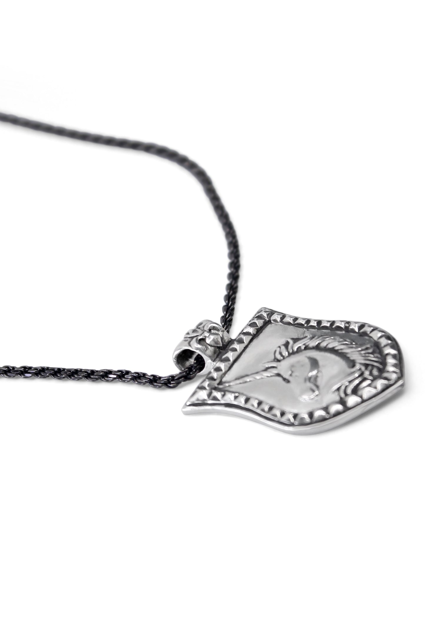 Unicorn Shield Necklace