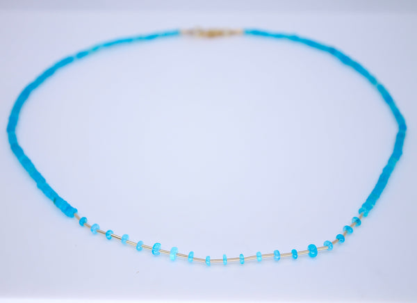 Blue Opal Necklace