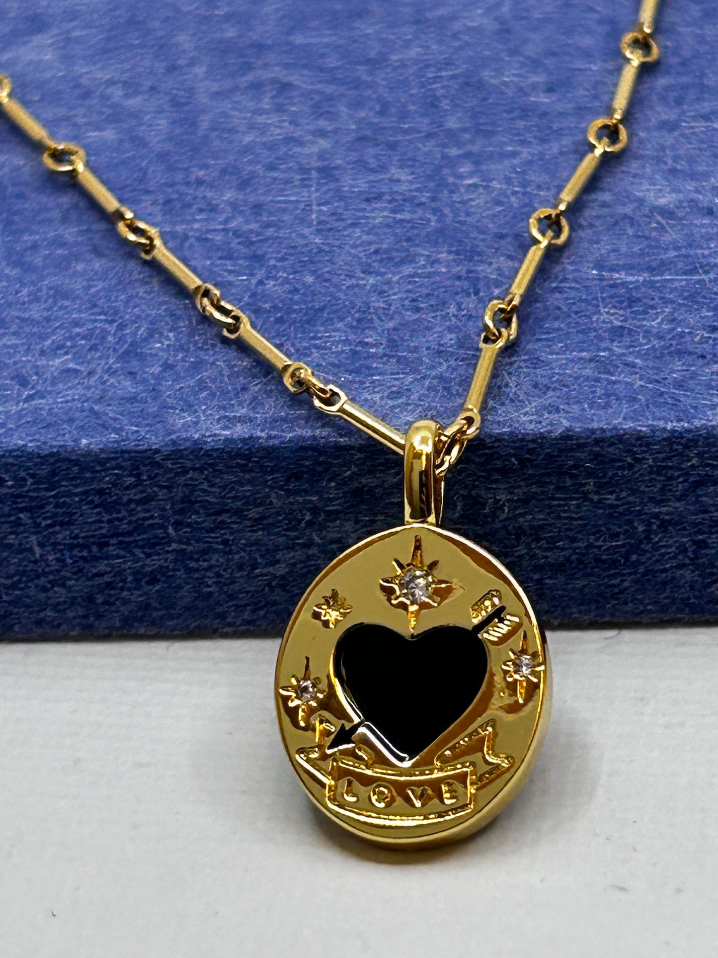 Love Necklace Black