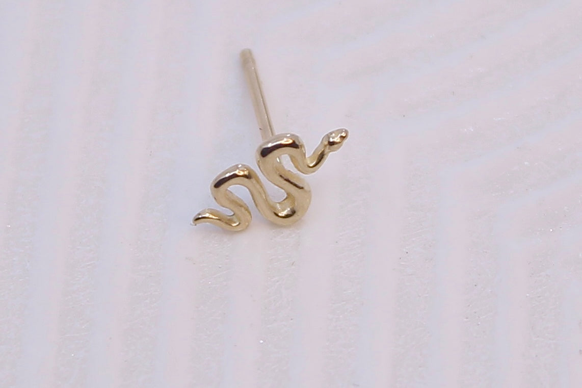 Serpent Stud Earrings