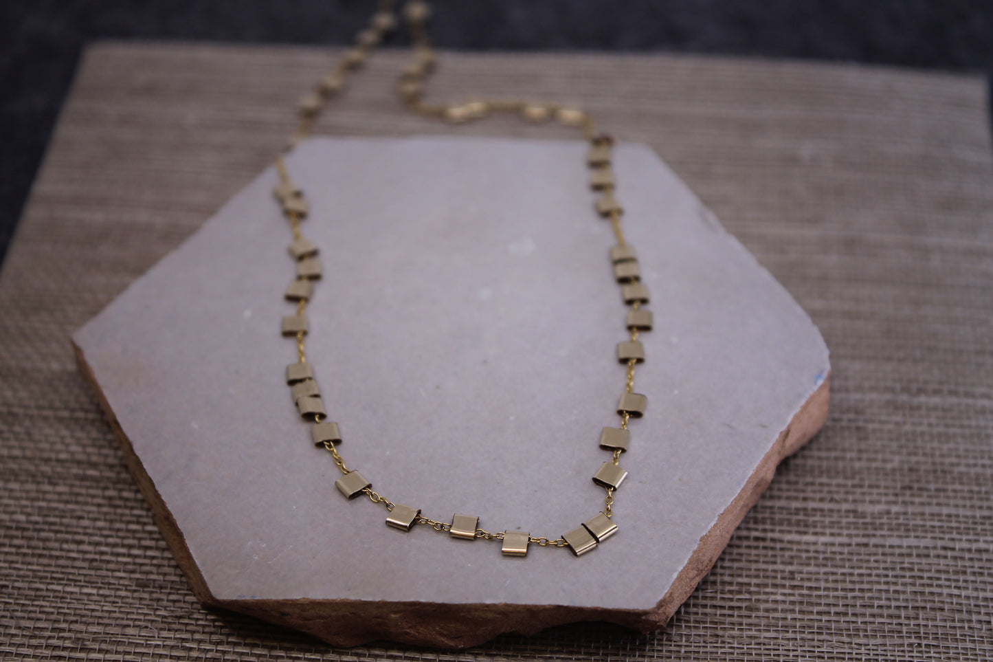 Cubist Gold Chain