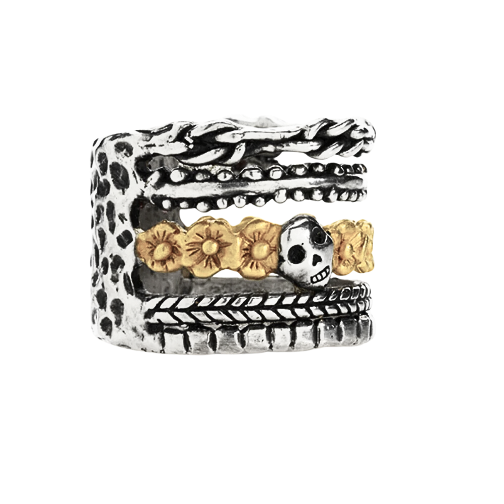 Stacking skull Ring