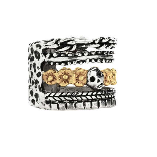 Stacking skull Ring