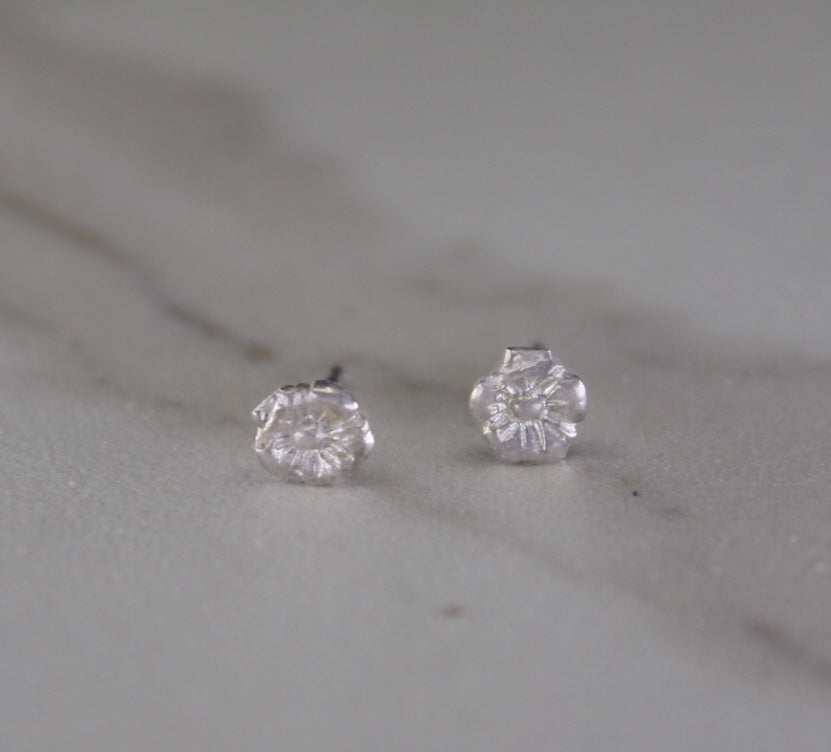 Sterling Silver Bud Studs