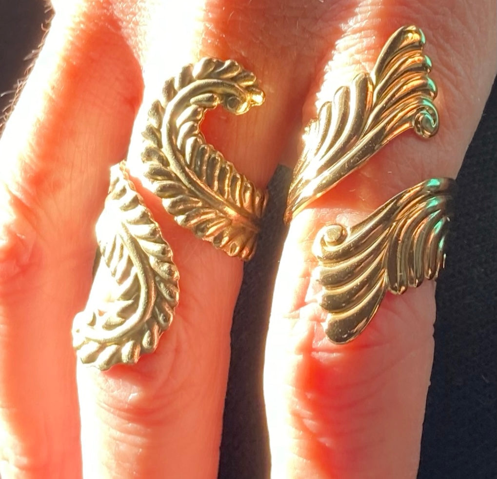 Gold Vine Ring