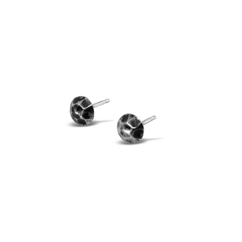 Silver Orb Stud Earrings - kim baker