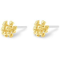 Gold Ivy Cluster Stud Earrings - kim baker