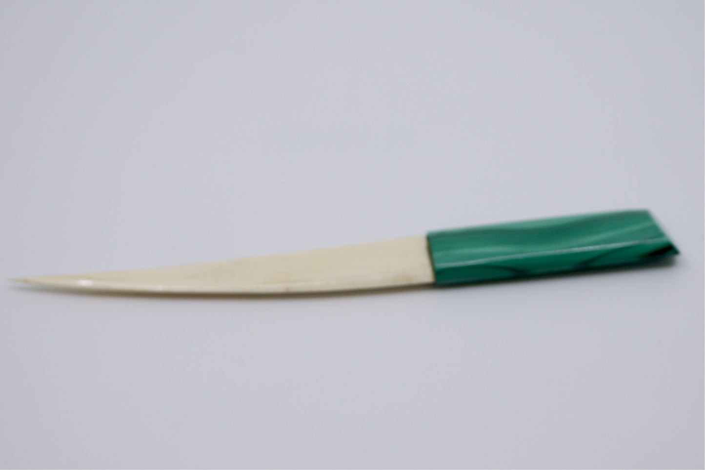 Malachite Horn Letter Opener